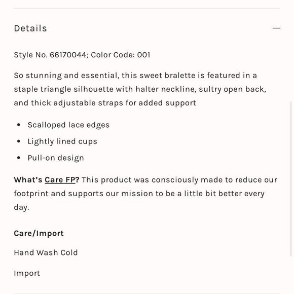 🆕WE ARE HAH Free People Groupie Bralette - Milk Chocolate XS - Picture 2 of 3